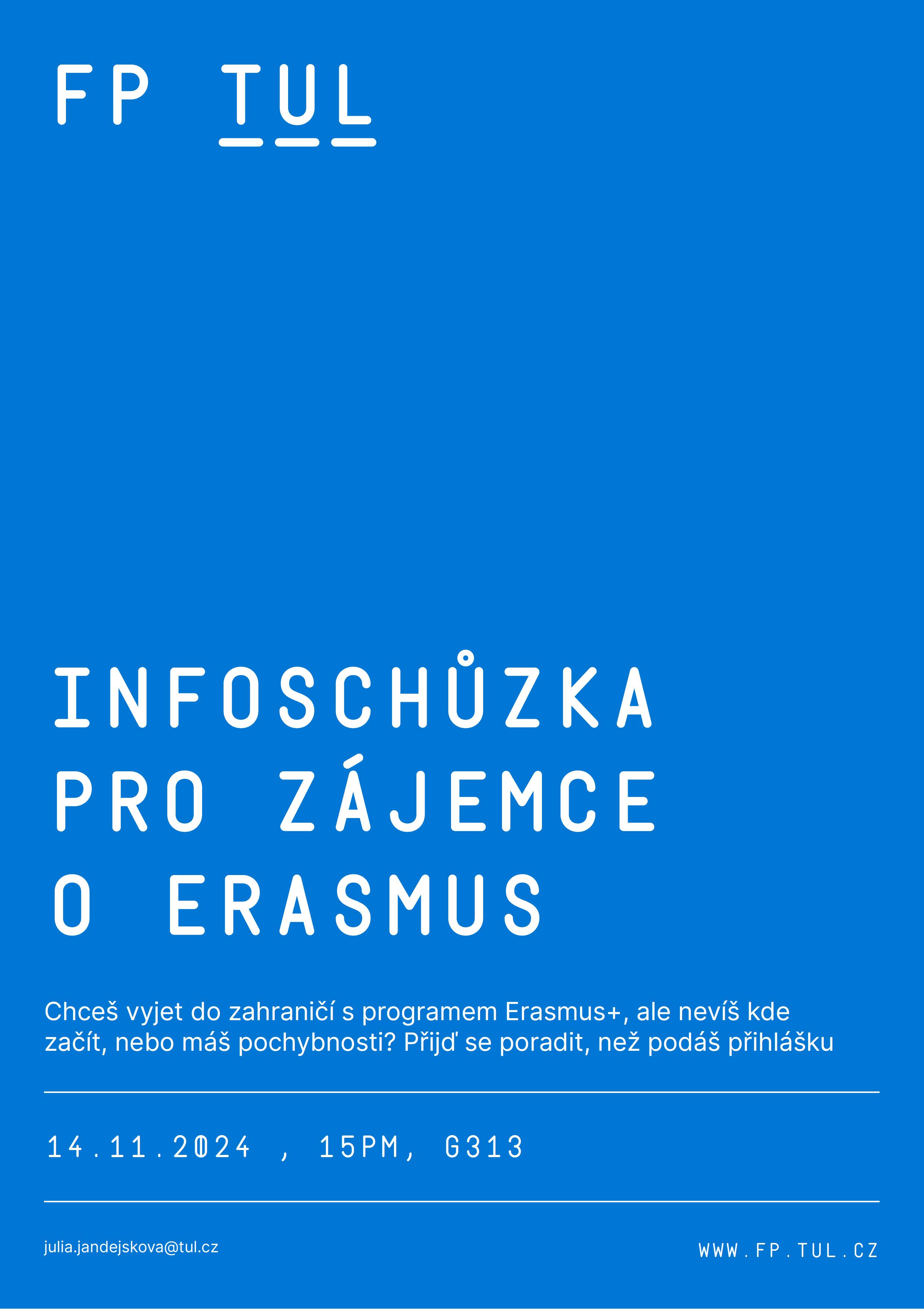 Erasmus inforschuzka 25 26